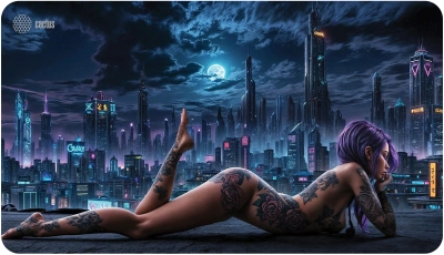 Коврик для мыши Cactus Erotic girl 700x400x3мм (CS-MP-PRO03XLL)