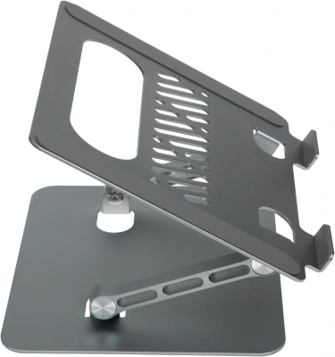 Подставка для ноутбука Digma D-NS100 17" 240x220x50мм 608г алюминий серый