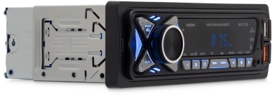 Автомагнитола Digma MCP-227B 1DIN 2x45Вт v5.0 USB 2.0 AUX 2 ПДУ