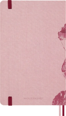 Блокнот Moleskine LIMITED EDITION САКУРА LESU09QP062 Large 130х210мм обложка текстиль 176стр. нелинованный твердая обложка розовый 2026