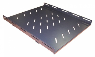 Полка стационарная Lanmaster TWT-CBB-S4-8/100 1U нагр.:100кг. 19" 550мм черный
