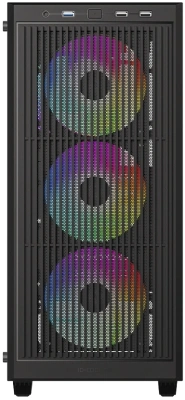 Корпус ID-Cooling Ware 310 черный без БП ATX 6x120mm 2xUSB2.0 1xUSB3.0 audio bott PSU