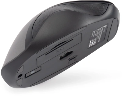 Мышь Оклик 504MW черный/серый оптическая 1600dpi silent беспров. USB 6but (2004736)