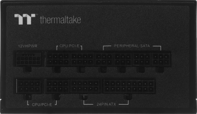 Блок питания Thermaltake ATX 1000W Toughpower GF3 Gen.5 80+ gold 24pin APFC 135mm fan 12xSATA Cab Manag RTL