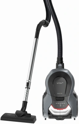 Пылесос Vitek VT-CV4060 2400Вт серый/серебристый