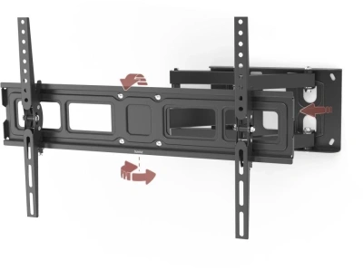 Кронштейн для телевизора Hama 00220831 черный 32"-84" макс.50кг настенный поворотно-выдвижной и наклонный