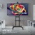 Стойка для телевизора Onkron TS1891 черный 50"-90" макс.100кг напольный мобильный