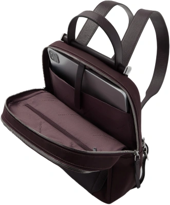 Рюкзак женский Piquadro Lyra CA5566W92T/BO2 бордовый ткань/натур.кожа