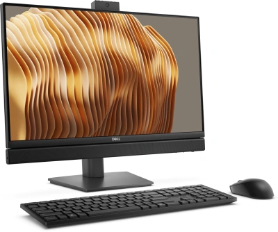 Моноблок Dell Pro 24 QC24250 23.8" Full HD Core Ultra 7 265 (2.4) 16Gb SSD1Tb Graphics CR Windows 11 Pro GbitEth WiFi BT 160W клавиатура мышь Cam темно-серый 1920x1080