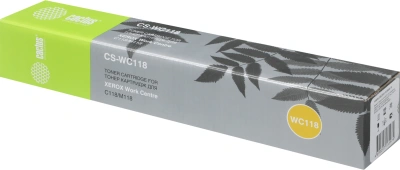 Картридж лазерный Cactus CS-WC118 006R01179 черный (11000стр.) для Xerox WorkCentre C118/M118 с чипом