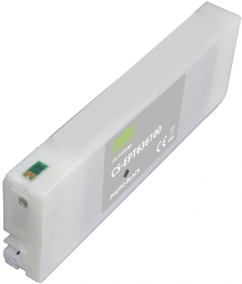 Картридж струйный Cactus CS-EPT636100 T6361 черный пигментный (700мл) для Epson Stylus PRO 7700/7890/7900/9700 с чипом
