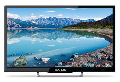 Телевизор LED PolarLine 24" 24PL12TC черный HD 60Hz DVB-T DVB-T2 DVB-C DVB-S2 USB WiFi (RUS)