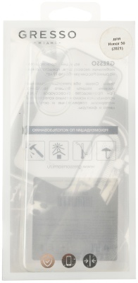 Чехол (клип-кейс) Gresso для Honor 50 Air прозрачный (GR17AIR809)