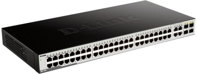 Коммутатор D-Link DGS-1052/A 48x1Гбит/с 4xКомбо(1000BASE-T/SFP) неуправляемый