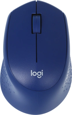 Мышь Logitech M330 Silent Plus синий оптическая 1000dpi silent беспров. USB 2but (910-004925)