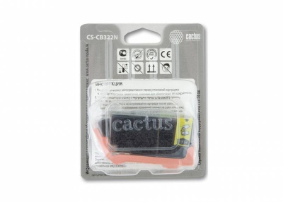 Картридж струйный Cactus CS-CB322N(CS-CB322) №178XL фото черный (14.6мл) для HP PS B8553/C5383/C6383/D5463 с чипом