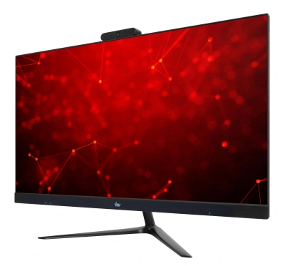 Моноблок IRU Агат P2315 23.8" Full HD i5 10400 (2.9) 8Gb SSD240Gb UHDG 630 FreeDOS GbitEth WiFi BT 120W клавиатура мышь Cam черный 1920x1080 (RUS)