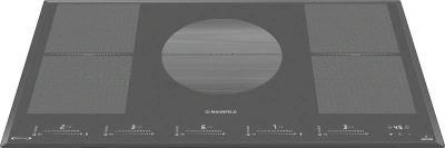 Индукционная варочная поверхность Maunfeld CVI905SFDGR графитовый