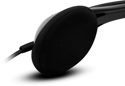 Наушники с микрофоном Оклик HS-M300 черный/серый накладные оголовье (1876323)