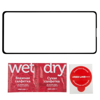 Защитное стекло для экрана Redline для Samsung Galaxy A21s прозрачная 1шт. (УТ000020411)