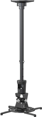 Кронштейн для проектора Cactus CS-VM-PR01L-BK черный макс.10кг потолочный поворот и наклон