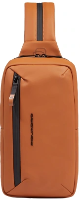 Рюкзак слинг Piquadro Corner 2.0 CA6466C2OW/CU оранжевый полиэстер