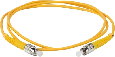 Патч-корд Lanmaster TWT-2FC-2FC/SU-5.0 2x9/125 OS2 FC дуплекс UPC-FC дуплекс UPC 5м ПВХ желтый
