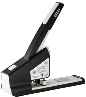 Степлер мощный Kw-Trio 050LX 23/6 23/8 23/10 23/13 23/15 23/17 23/20 23/23 (200листов) снижение усилия черный 100скоб металл коробка