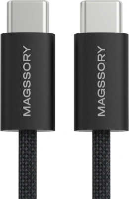 Кабель Magssory CBL002 USB Type-C (m)-USB Type-C (m) 1.5м черный коробка