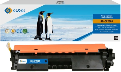 Картридж лазерный G&G GG-CF230A черный (1600стр.) для HP LJ Pro M203d/M203dn/M203dw;MFP M227fdn/M227fdw/M227sdn