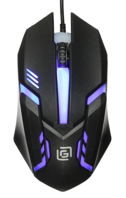 Мышь Оклик 396M INSOMNIA черный оптическая 1200dpi USB 3but (1192373)