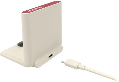 Мышь A4Tech Bloody R72 Ultra Duo белый/красный оптическая 20000dpi беспров. USB/USB-C 7but (R72 ULTRA DUO PIXELS RED)