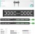 Кронштейн для телевизора Onkron FM5 черный 35"-65" макс.57кг настенный фиксированный