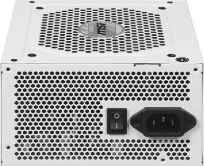 Блок питания MSI ATX 850W MAG A850GL WH PCIE5 80+ gold (20+4pin) APFC 120mm fan 8xSATA Cab Manag RTL