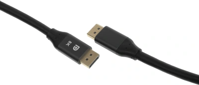 Кабель аудио-видео Cactus CS-DP-DP-1.4-10 DisplayPort (m)/DisplayPort (m) 10м. позолоч.конт. черный