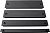 Фальш-панель Lanmaster LAN-DC-TLMFP-1U выс.45мм 1U черный