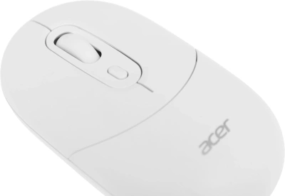 Мышь Acer OMR301 белый оптическая 1600dpi беспров. BT/Radio USB 4but (ZL.MCECC.01U)