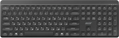 Клавиатура + мышь Acer OCC502 клав:черный мышь:черный USB беспроводная Multimedia (ZL.ACC11.00J)