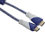 Кабель аудио-видео HDMI (m)/HDMI (m) 1.8м. феррит.кольца позолоч.конт. синий/белый (VER 1.4)