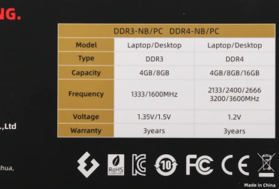 Память DDR4 8GB 3200MHz Kingspec KS3200D4P12008G RTL PC4-25600 CL18 DIMM 288-pin 1.2В single rank Ret