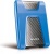 Жесткий диск A-Data USB3.0 1TB AHD650-1TU31-CBL HD650 DashDrive Durable 2.5" синий