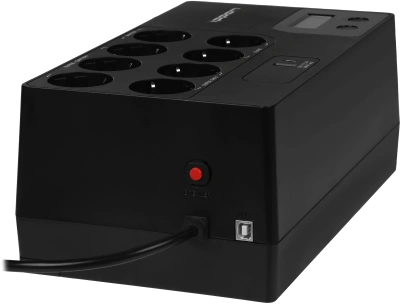 Источник бесперебойного питания Ippon Kirpich 1050 600Вт 1050ВА черный