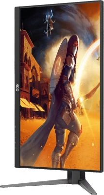 Монитор AOC 27" Q27G4/D черный IPS LED 16:9 HDMI матовая HAS Piv 350cd 178гр/178гр 2560x1440 200Hz DP Quad 2K (1440p) 4.82кг