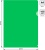 Папка-уголок Бюрократ -E310/1GR A4 пластик 0.18мм зеленый