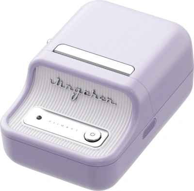 Термопринтер Niimbot B21 Pro (1747097) 300dpi 60мм/с/USB/BT для печ.этик. фиолетовый