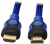 Кабель соединительный аудио-видео Premier 5-813BL HDMI (m)/HDMI (m) 1.5м. феррит.кольца черный/синий (5-813BL 1.5)