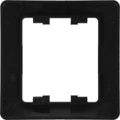 Рамка Schneider Electric Glossa GSL000701 накладная 1x пластик антрацит