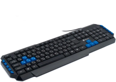 Клавиатура Оклик 750G FROST WAR черный/черный USB Multimedia for gamer (337452) кабель 1.8м