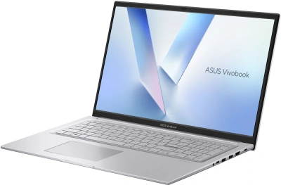 Ноутбук Asus Vivobook 17 X1704VA-AU1107 Core 7 150U 16Gb SSD1Tb Intel Graphics 17.3" IPS FHD (1920x1080) без ОС silver WiFi BT Cam (90NB13X1-M00MT0)