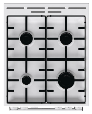 Плита Газовая Gorenje GG5A12WH белый (без крышки) реш.сталь